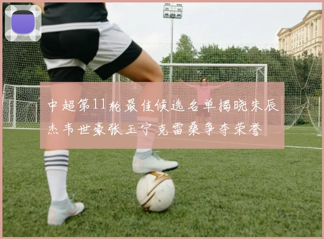 中超第11轮最佳候选名单揭晓朱辰杰韦世豪张玉宁克雷桑争夺荣誉